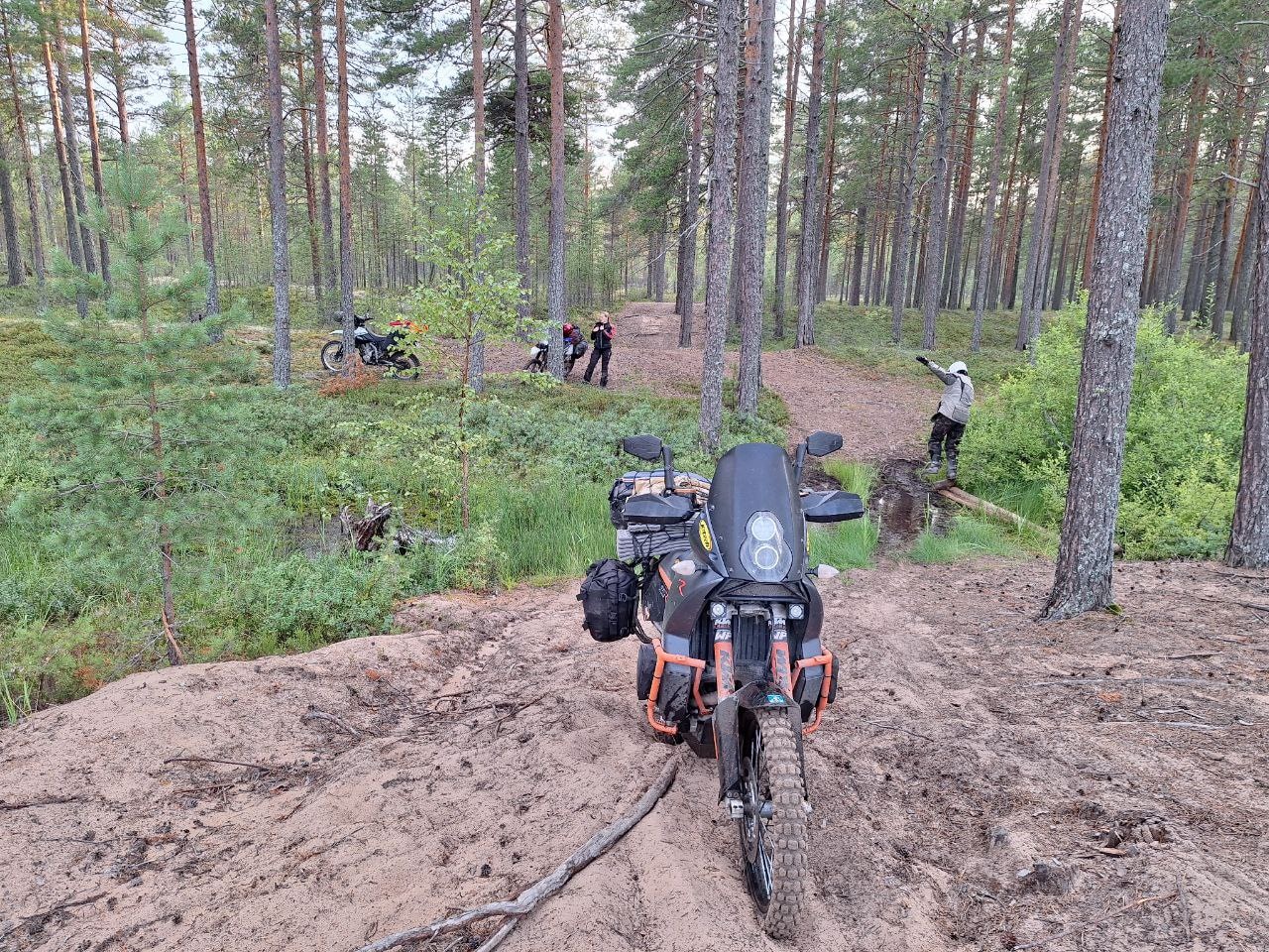 Брод глубже колена